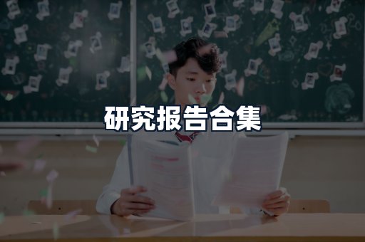 研究报告合集